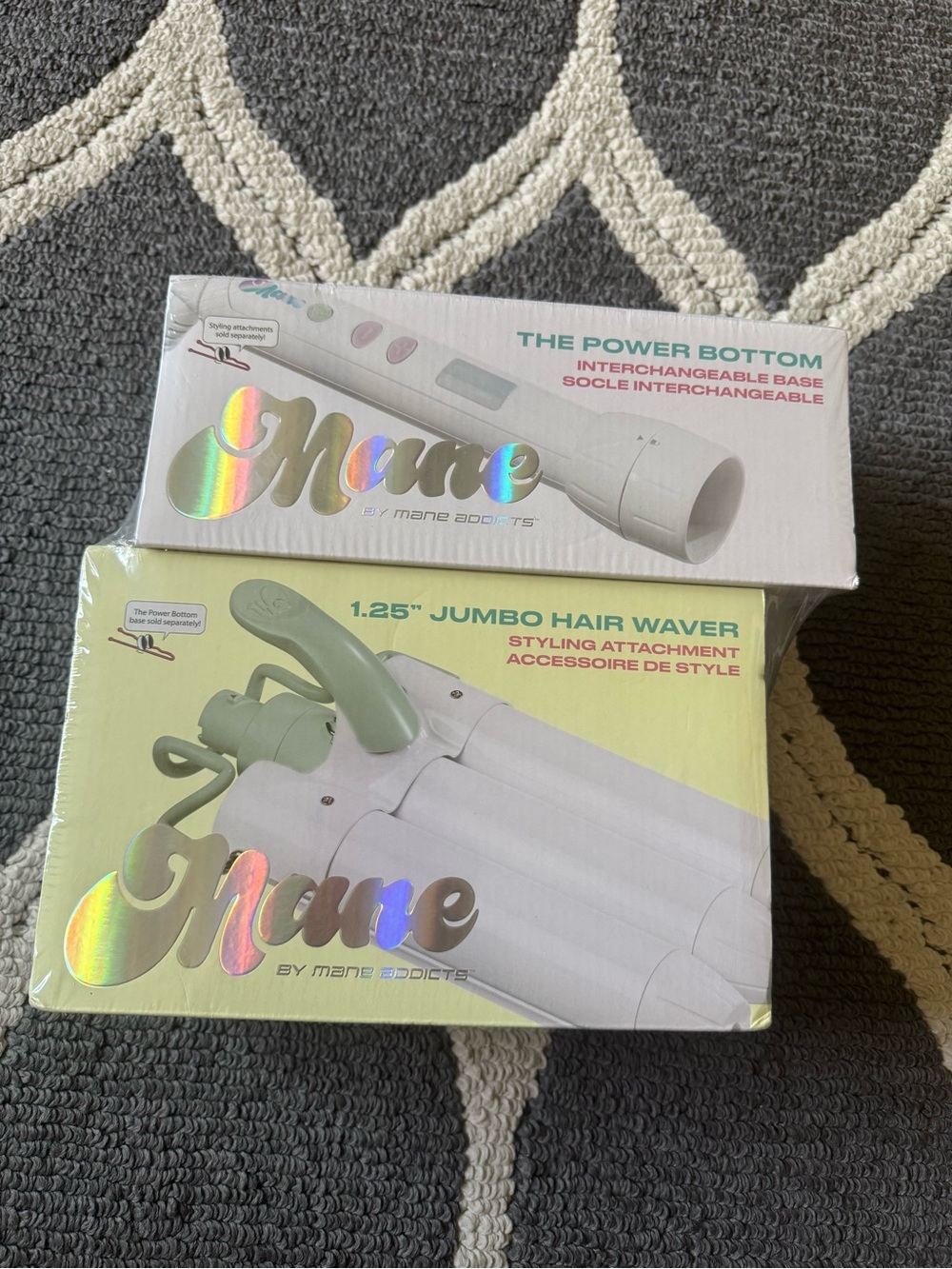 Mane Addicts 1.25" Jumbo Hair Waver in Light Green